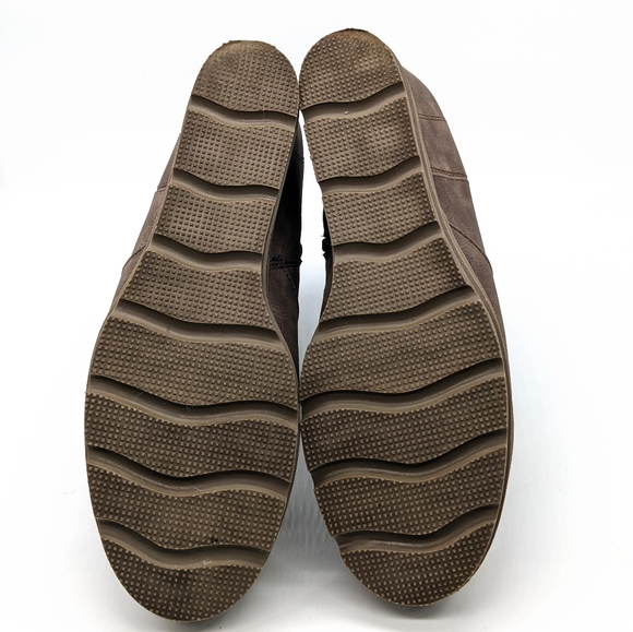 Sonoma Mayfly Hidden Wedge Brown Ankle Boots Women's Size 9.5 - Picture 5 of 7